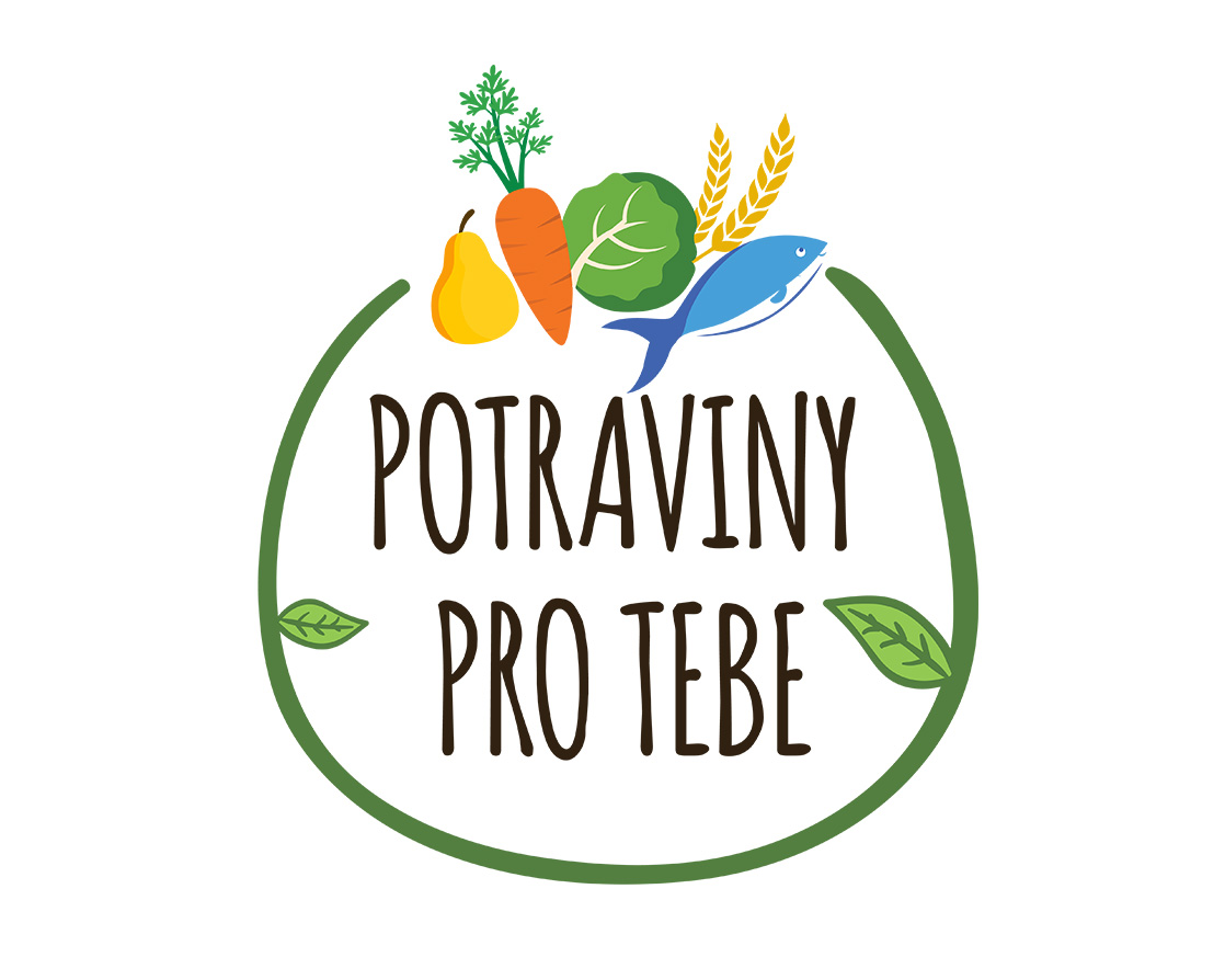 Logo - Potraviny pro tebe | VV grafické studio