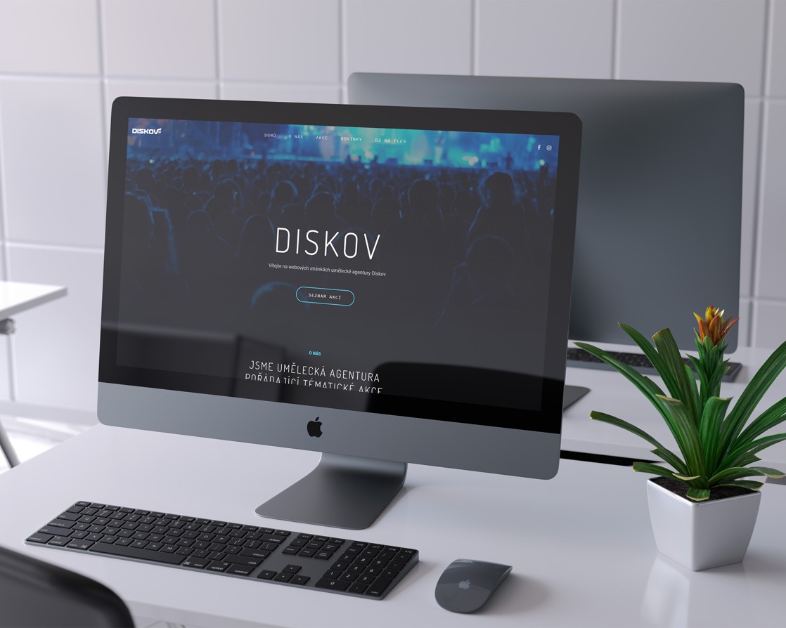 Redesign webových stránek - Diskov.cz | VV grafické studio / malý